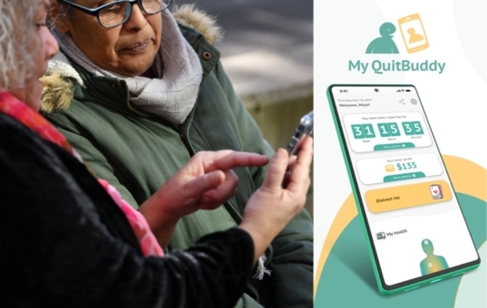 My Quit Buddy app AQL site homepage tile 2